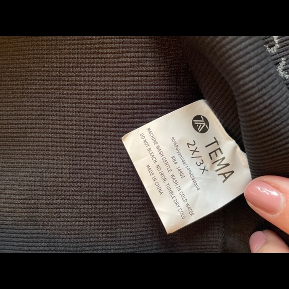 TEMA Athletics lace mash high waisted leggings size 2X/3X - Picture 11 of 12